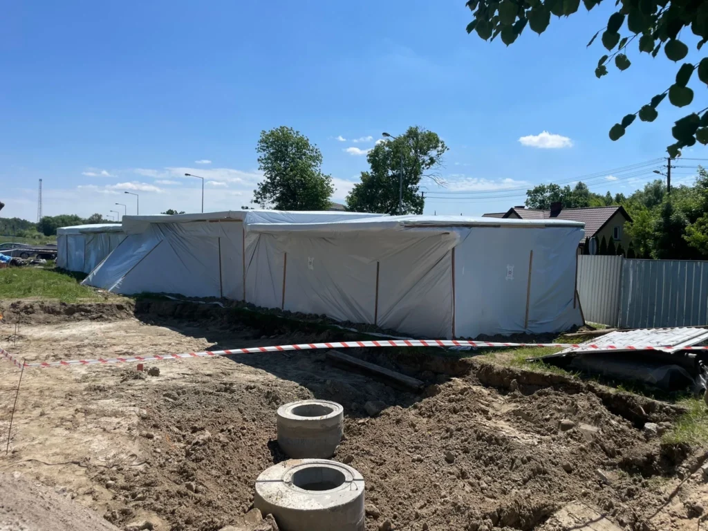 dworzec gasocin poddany fumigacji po rozbiorce
