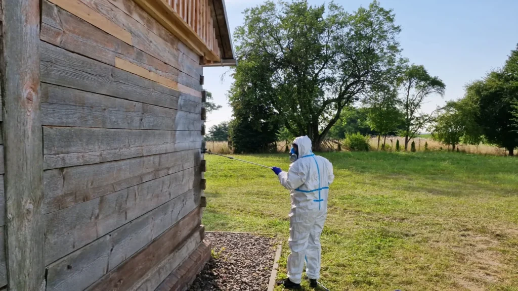impregnacja zabytkowego dworu w Bokini podczas remontu – aplikacja Xilix Gel na ściany